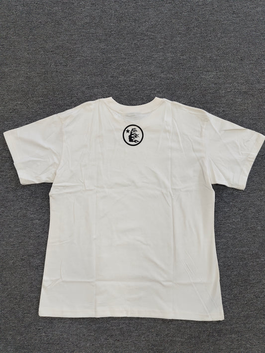 White "Brainwashed" Hellstar Tee